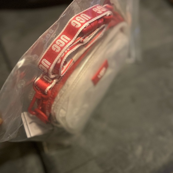 Ugg Red Janey Transparent See-through Crossbody - Picture 3 of 3